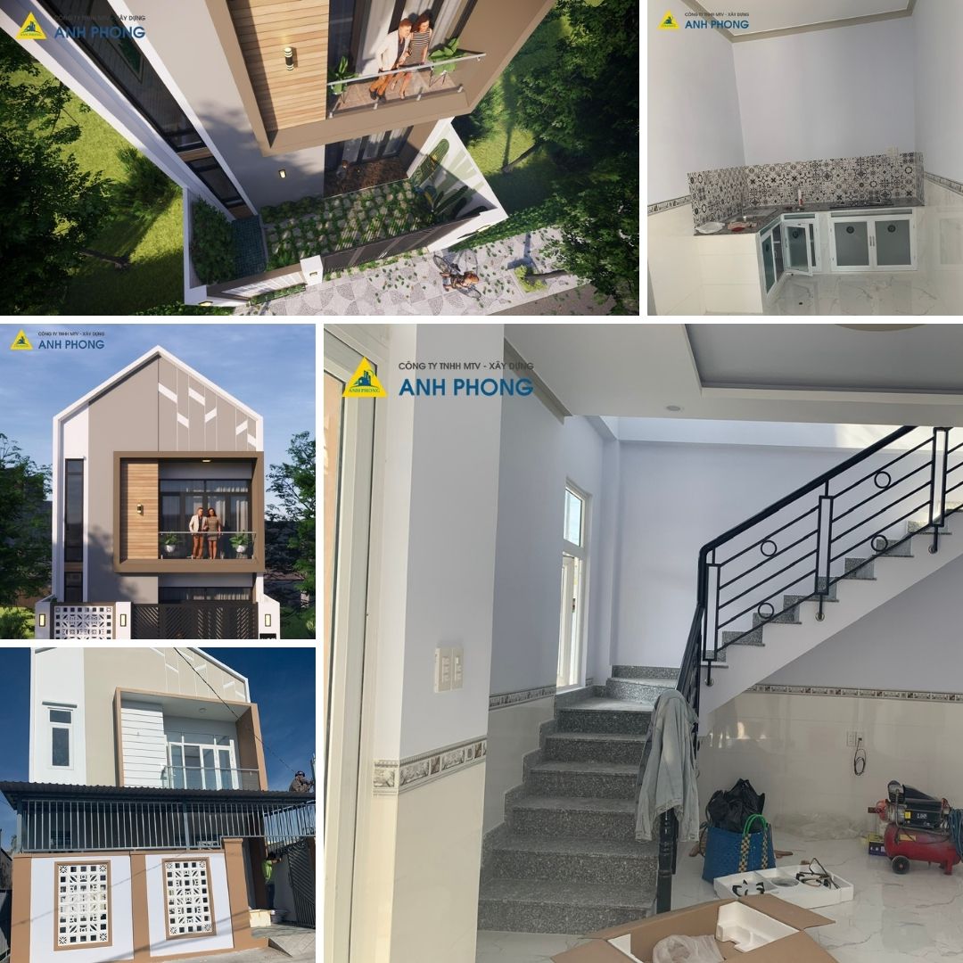 Mẫu Villa thiết kế hiện đại 10x20